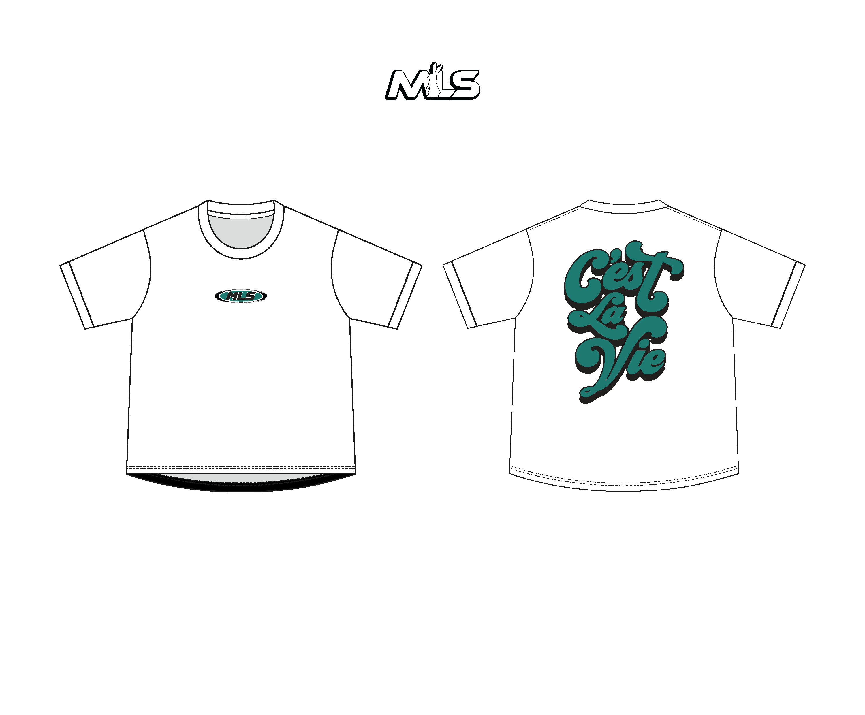 CEST LA VIE (WHITE)